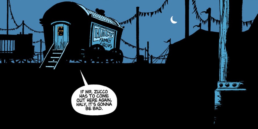 Comic book panel